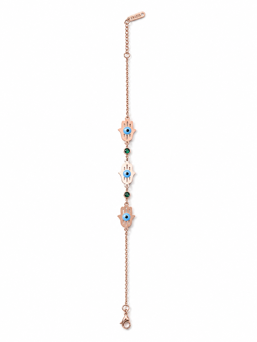Rose Gold 4 Rakhi combo