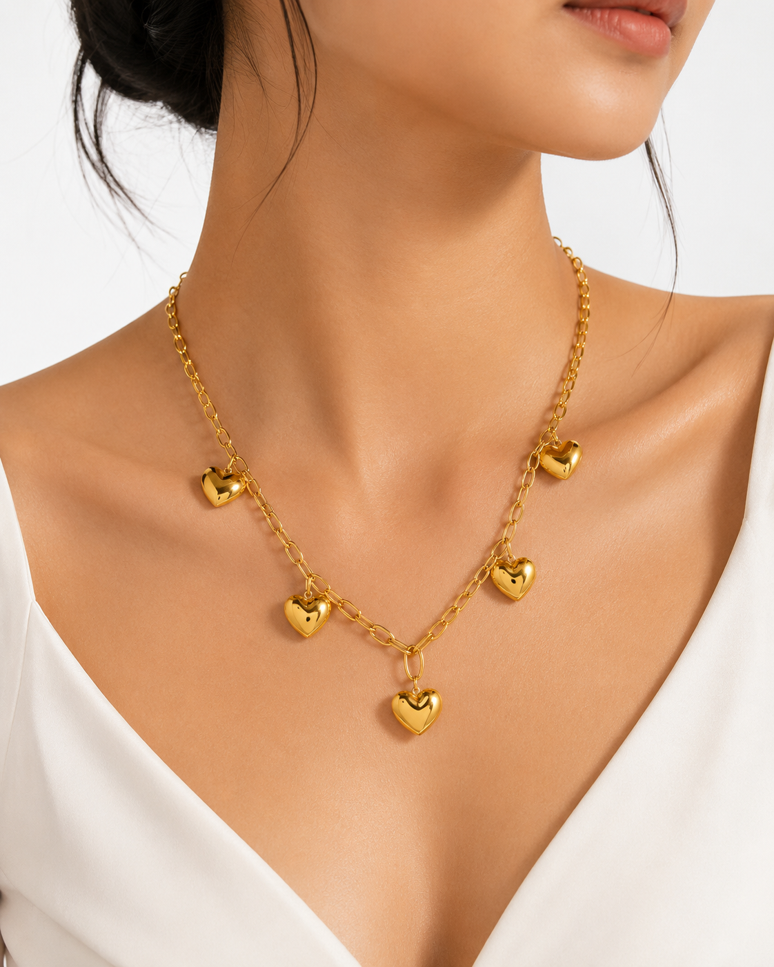 Heart Chain Necklace