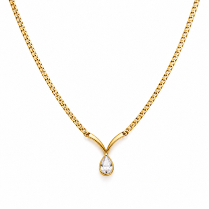 Tear drop necklace