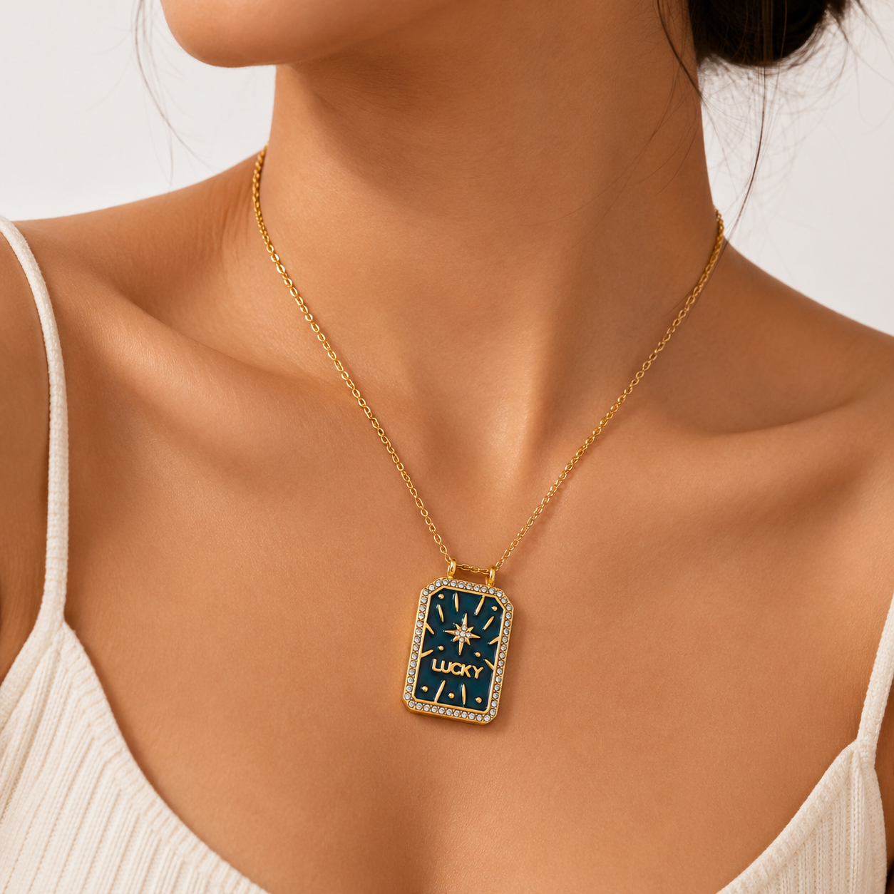Lucky Charm Pendant Necklace