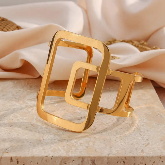 Coy Geometry Cuff