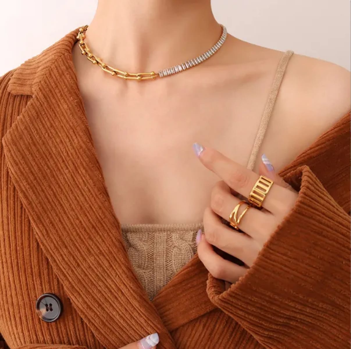 Crystal Edge Chain