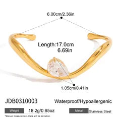 Crystal flow cuff