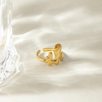 Golden Drift Ring