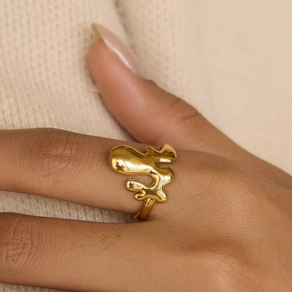 Golden Drift Ring