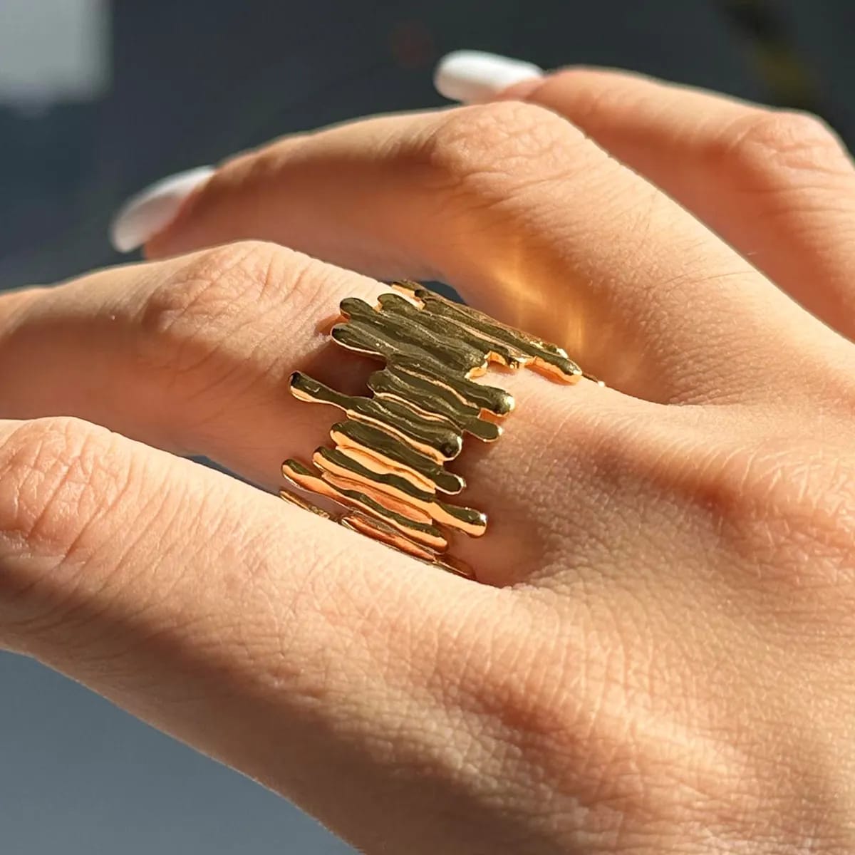 Goldfall Ring