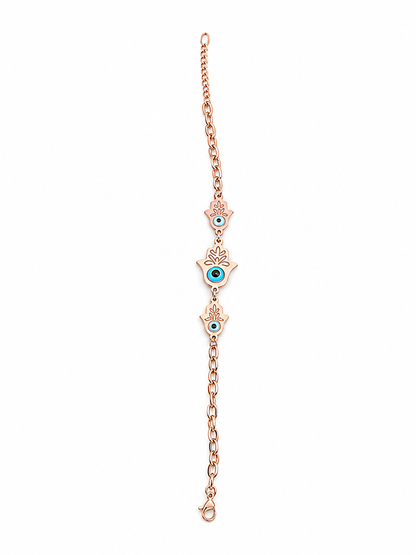 Rose Gold 4 Rakhi combo