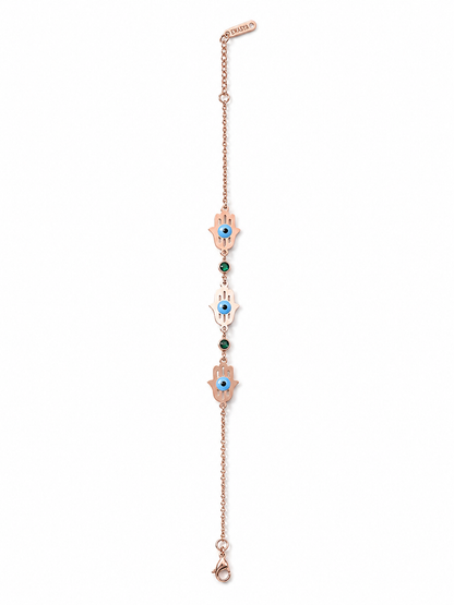 Rose Gold 4 Rakhi combo
