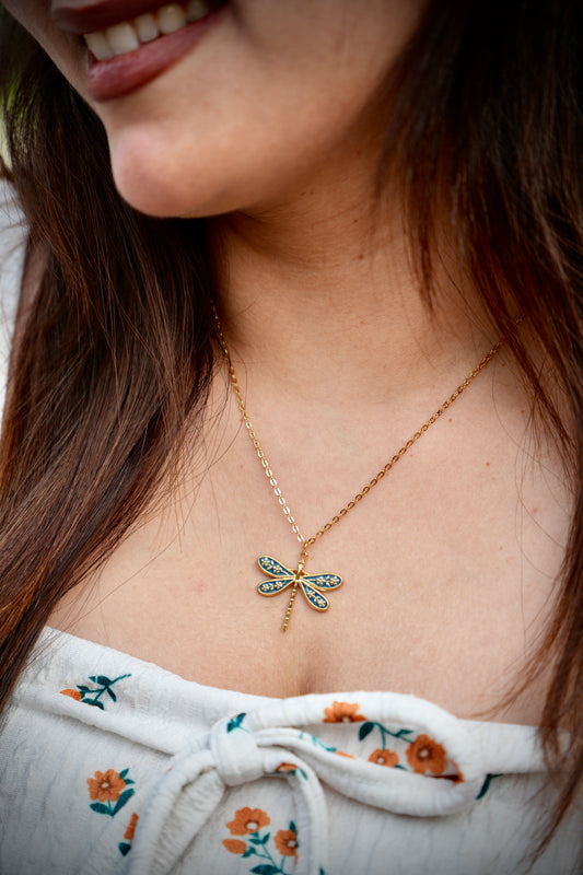 Dragonfly pendant