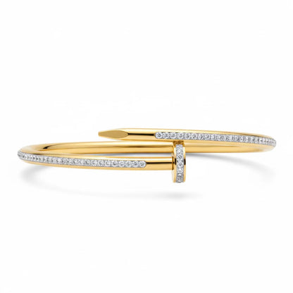 Crystal Nail Bracelet