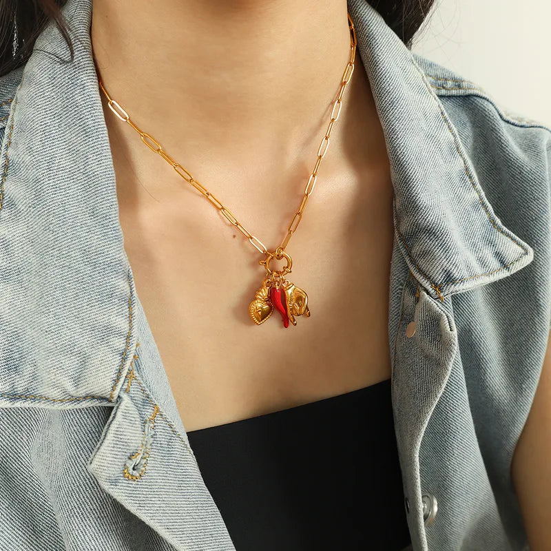 Amulet Charm Pendant Necklace
