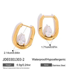 Luna Drop Earrings