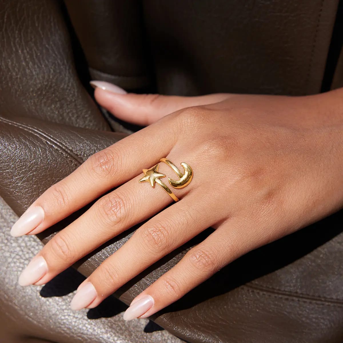 Moon & Star Wish Ring