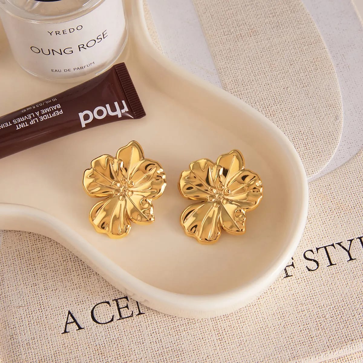 Petal Poise Earrings