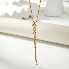 Stone ascending Necklace