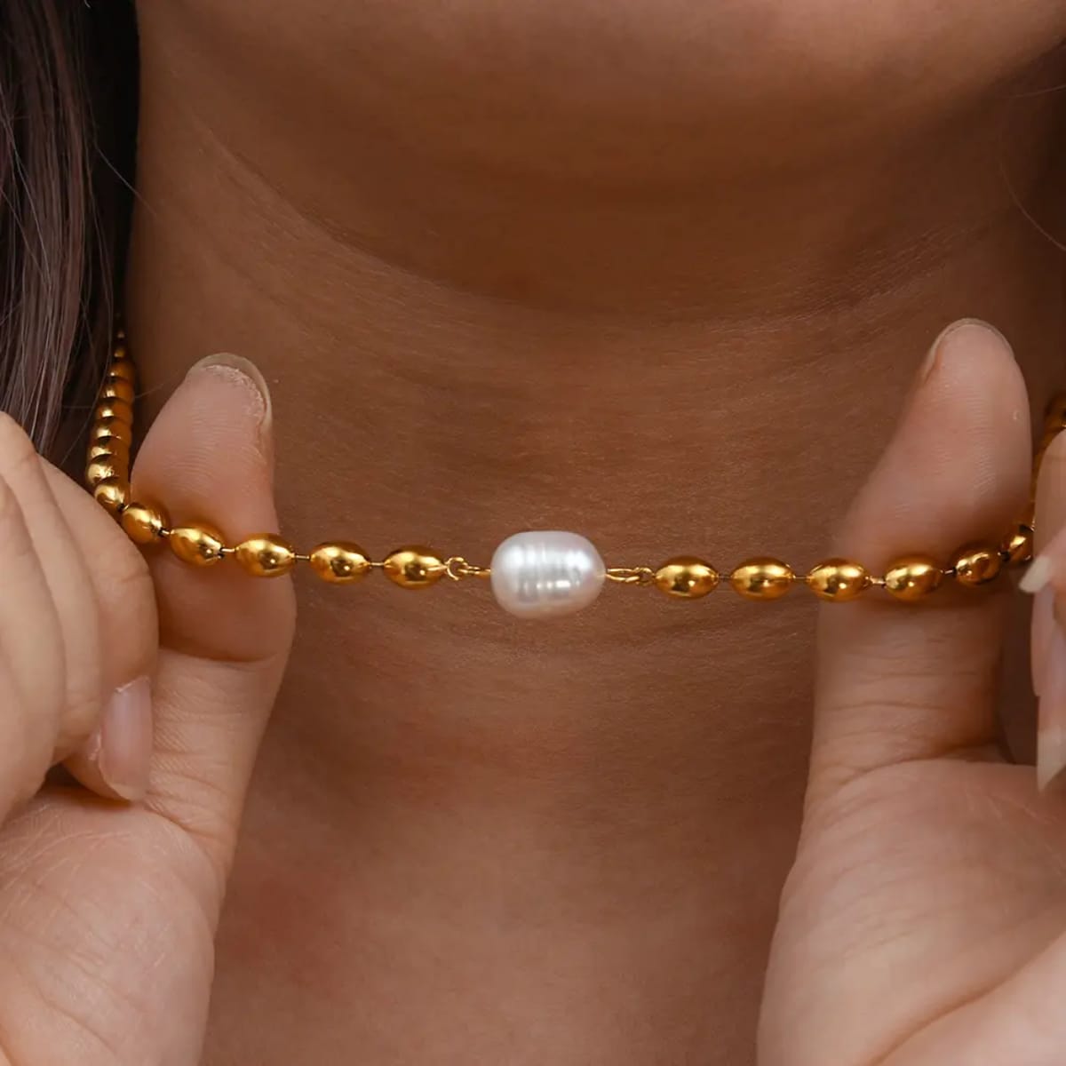 The Pearl queen Necklace