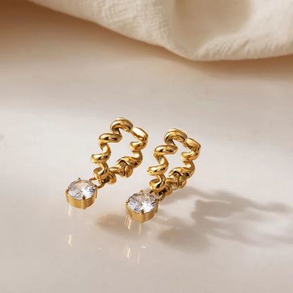 Twist Spark Earrings