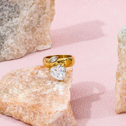 Iconic Crystal  Ring