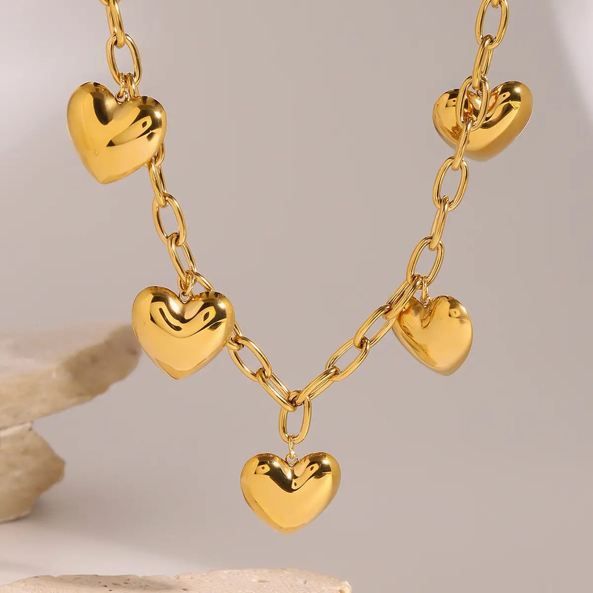 Heart Chain Necklace