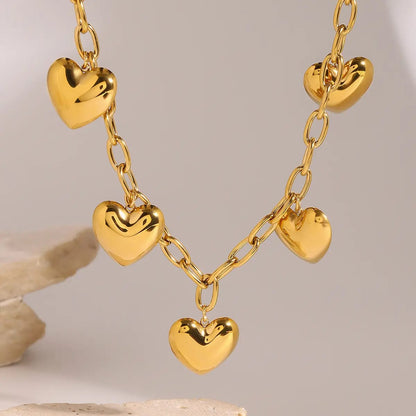 Heart Chain Necklace