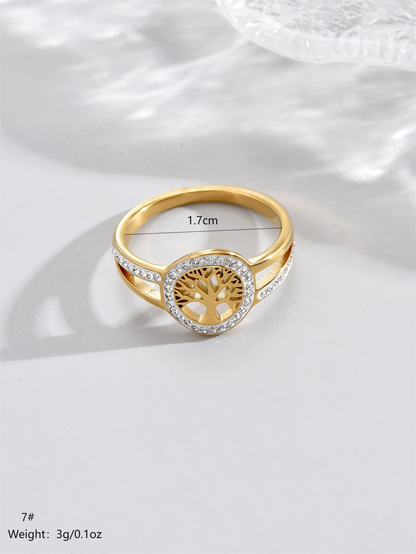 Tree Of Life Statement Ring