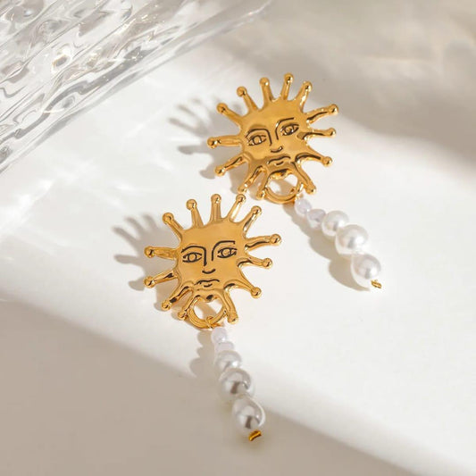 Sun Goddess Earrings For Women