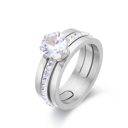 Solitaire Glow Band For Women