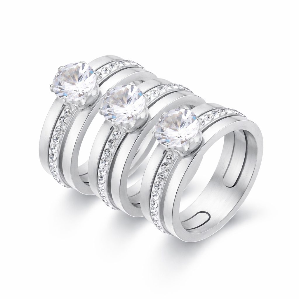 Solitaire Glow Band For Women